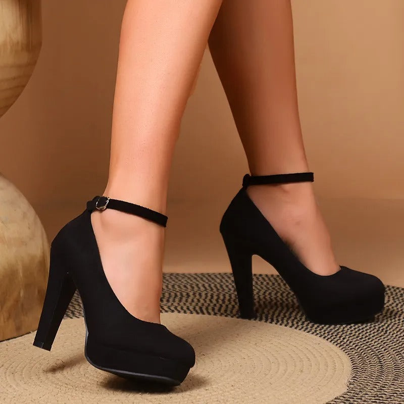 Strap Plateau-Pumps