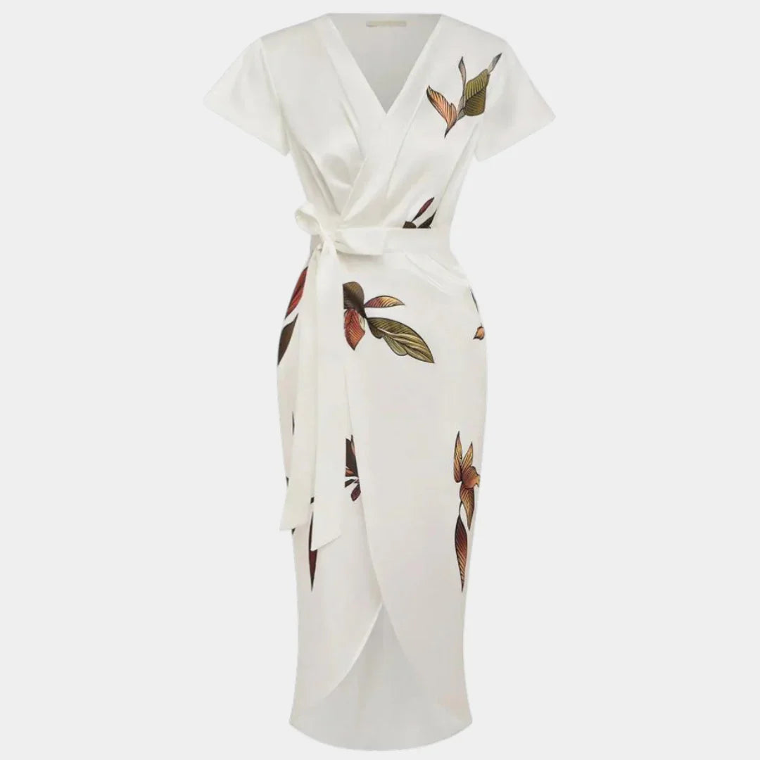 Agathe Kleid mit Blumenmuster