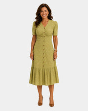 Delmine Hemdkleid mit Hemdblusenstil