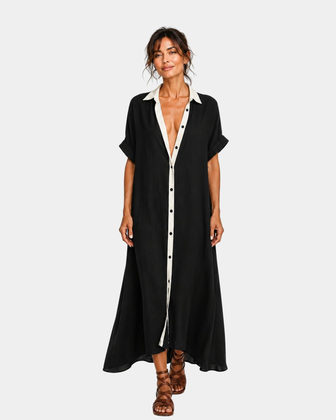 Béryl Hemdkleid mit Hemdblusenstil