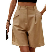 Thea | Elegante Bermuda mit Bundfalten