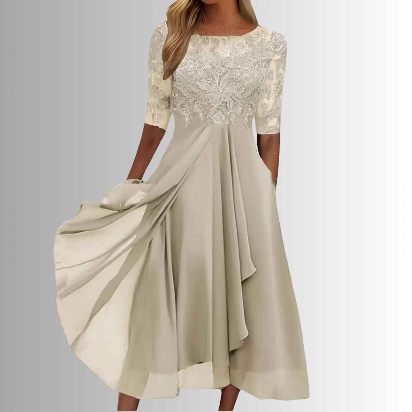 Ronda | Elegantes Spitzenkleid