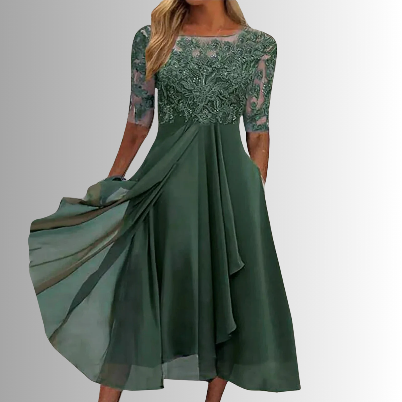 Ronda | Elegantes Spitzenkleid