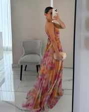 Giselle | Bezauberndes Maxi-Kleid mit Floralprint