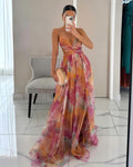 Giselle | Bezauberndes Maxi-Kleid mit Floralprint