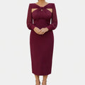 Lucie Wickelkleid mit Wickeldesign