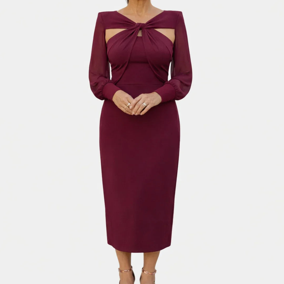 Lucie Wickelkleid mit Wickeldesign