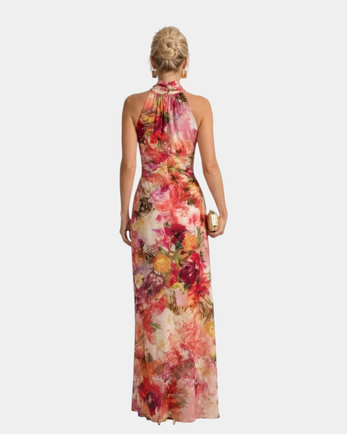Cyanelle Kleid mit Blumenmuster