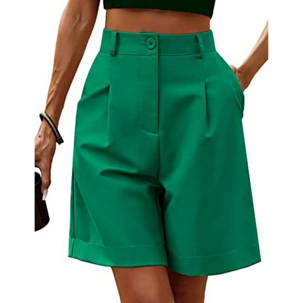 Thea | Elegante Bermuda mit Bundfalten