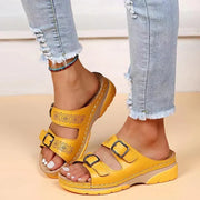 Plateau-Sandalen