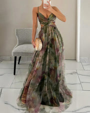 Giselle | Bezauberndes Maxi-Kleid mit Floralprint