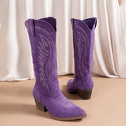 Gestickte Westernstiefel