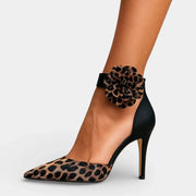 Angela Pumps mit Blumenmuster