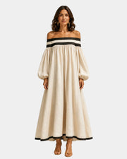 Cindy Off-Shoulder-Kleid