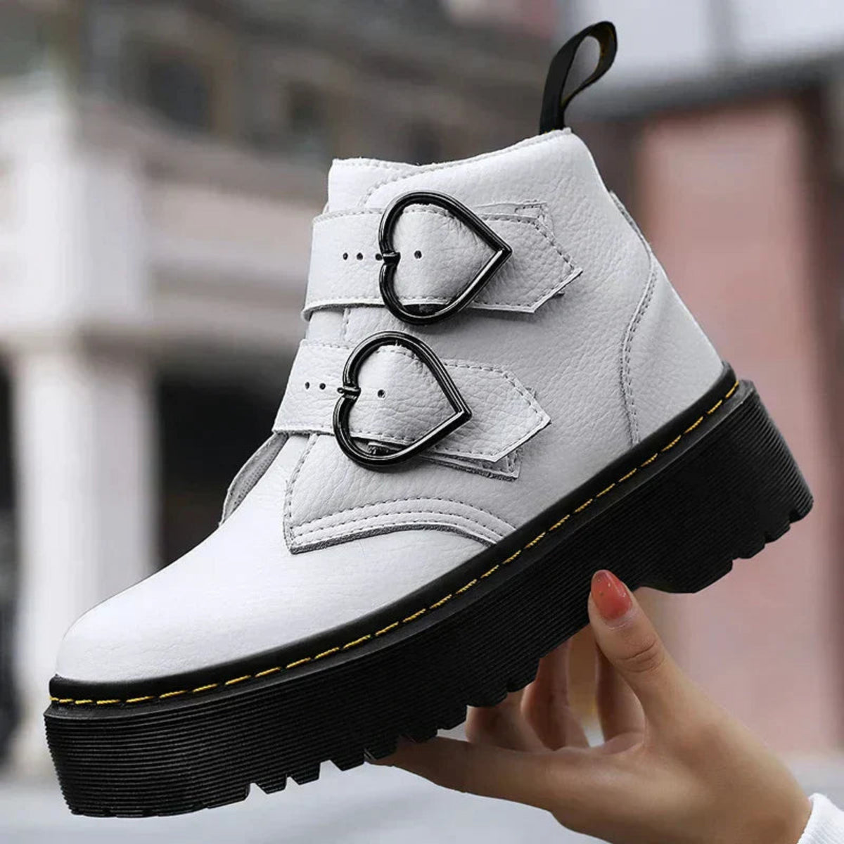 Stiefeletten mit Schnalle