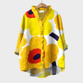 Maira | Oversized Leinen-Bluse