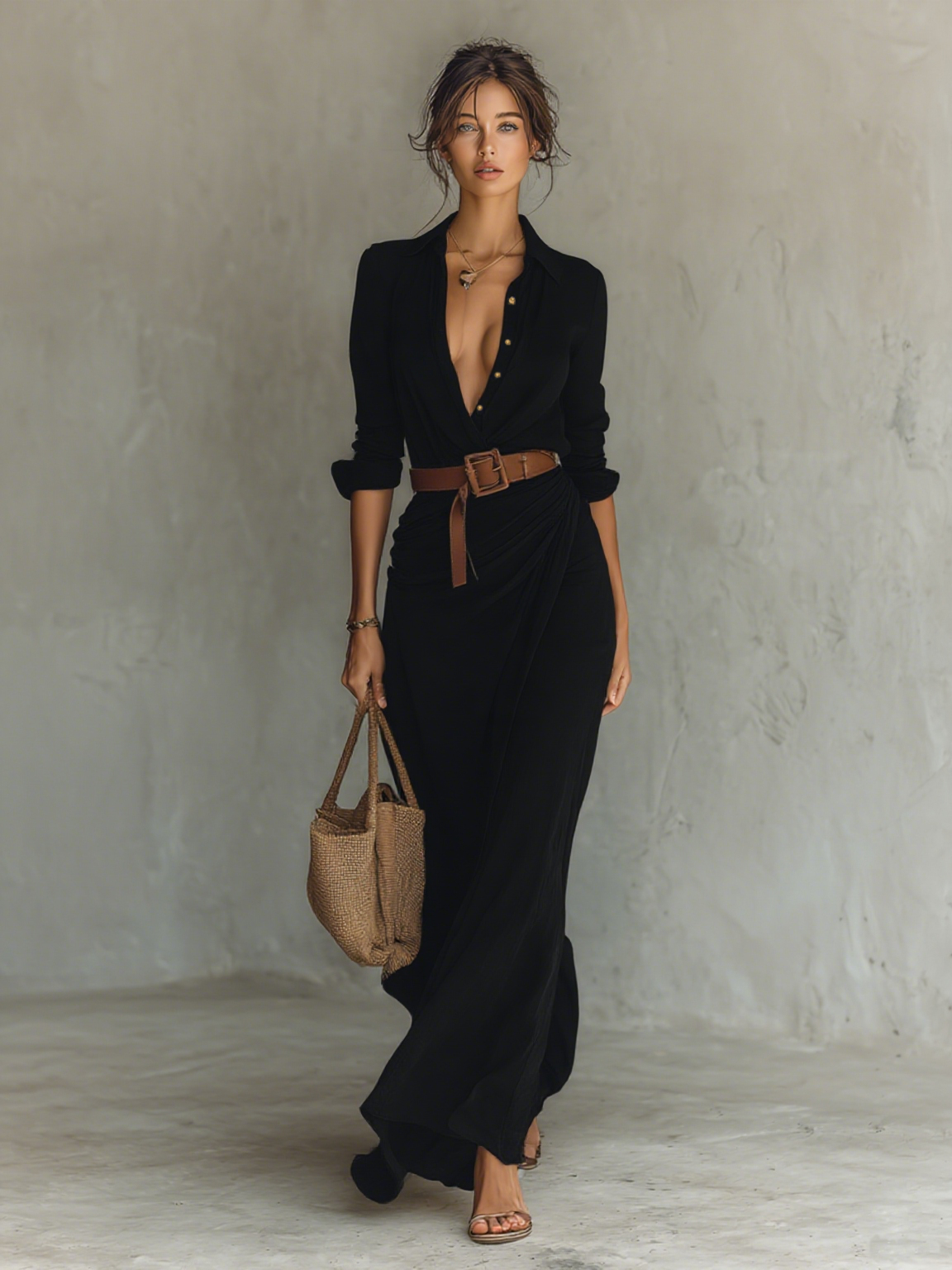 Leonie | Elegantes Maxi Kleid