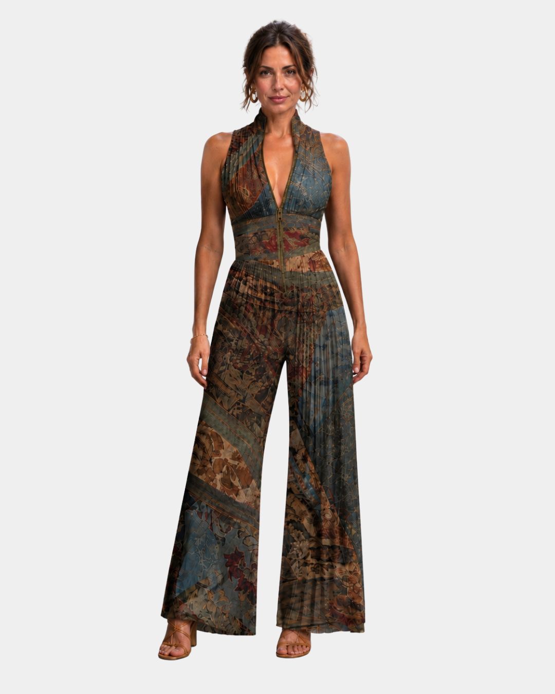 Guénola Jumpsuit mit Plissee