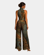 Guénola Jumpsuit mit Plissee