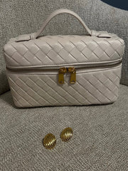 Julia | Strukturierte, geflochtene Tasche