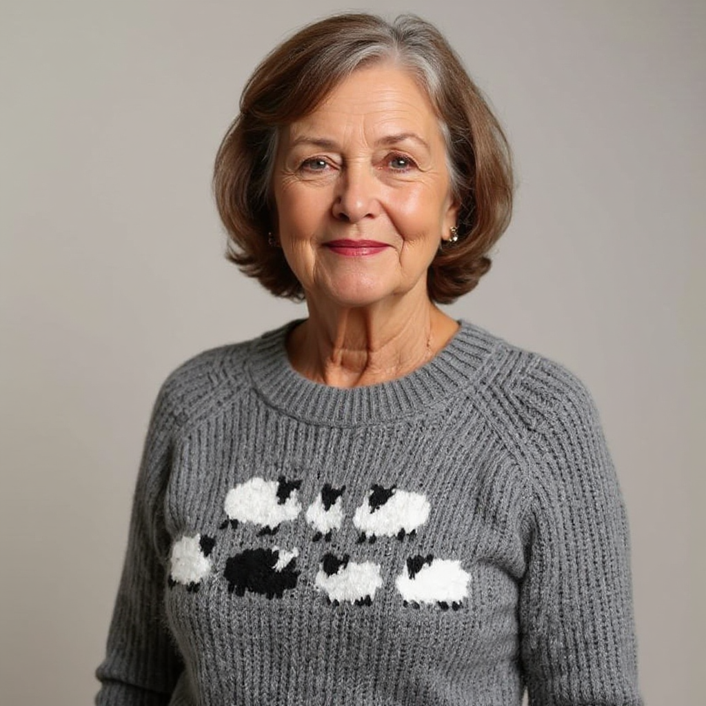 Amanda Pullover im Retro-Look
