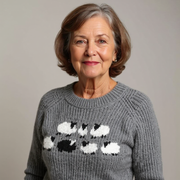 Amanda Pullover im Retro-Look