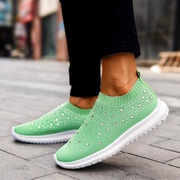 Sneaker mit Glitzerdetails
