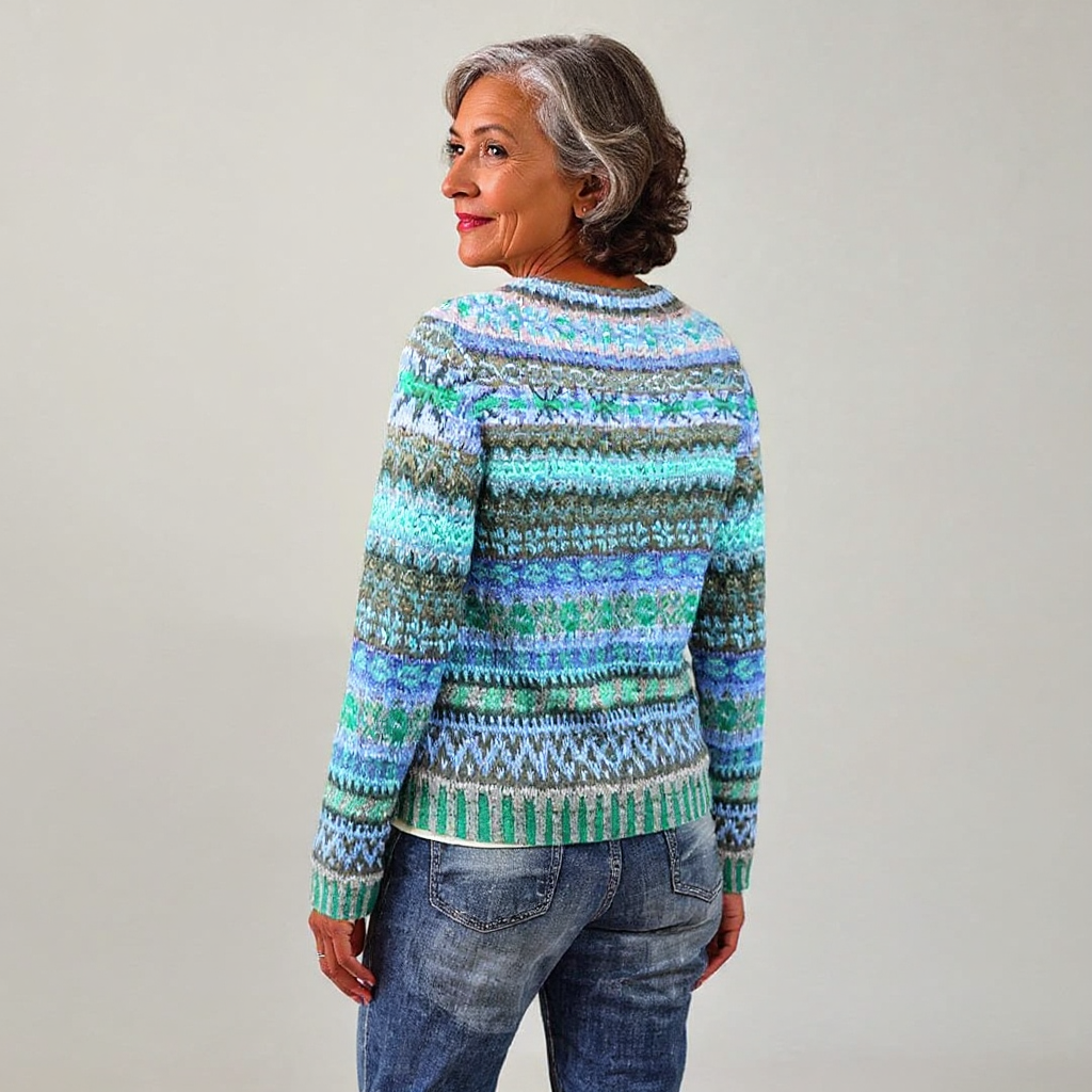 Bethany Pullover im Retro-Look