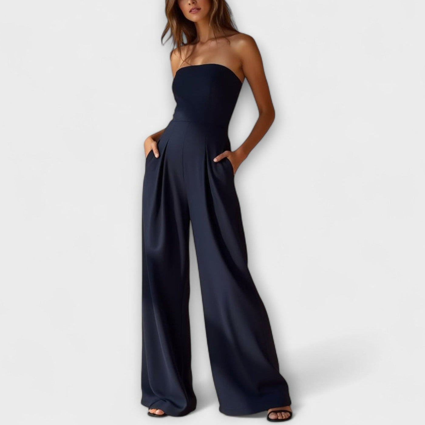 Kiora  | Elegante Trägerlose Jumpsuit