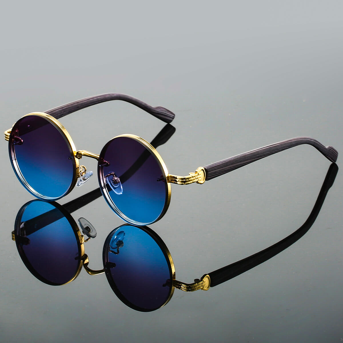 Aila | Premium Metall-Sonnenbrille mit Anti-Reflektion