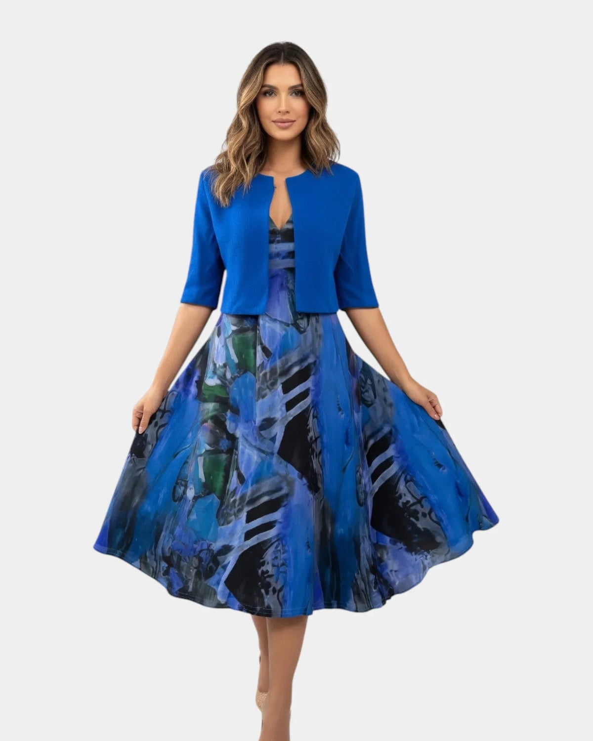 Stacy Kleid mit Muster