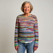 Brenda Pullover im Retro-Look
