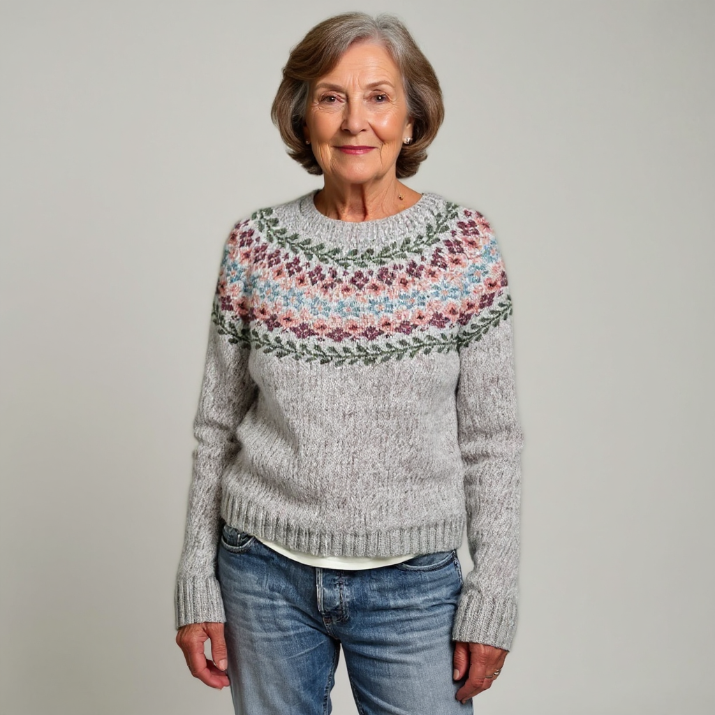 Bridget Pullover im Retro-Look