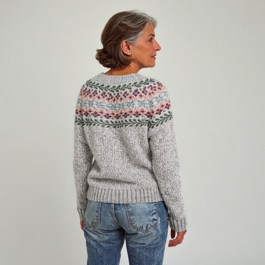 Bridget Pullover im Retro-Look