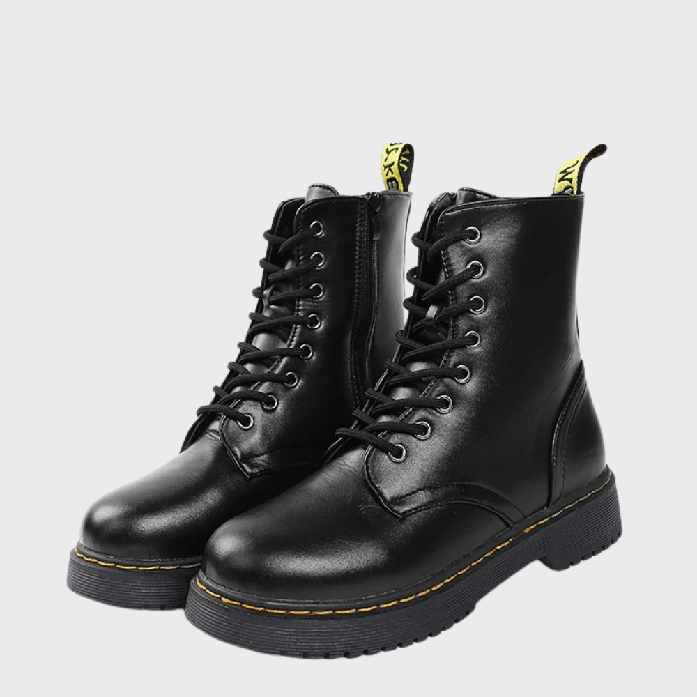 Stiefel mit Reißverschluss