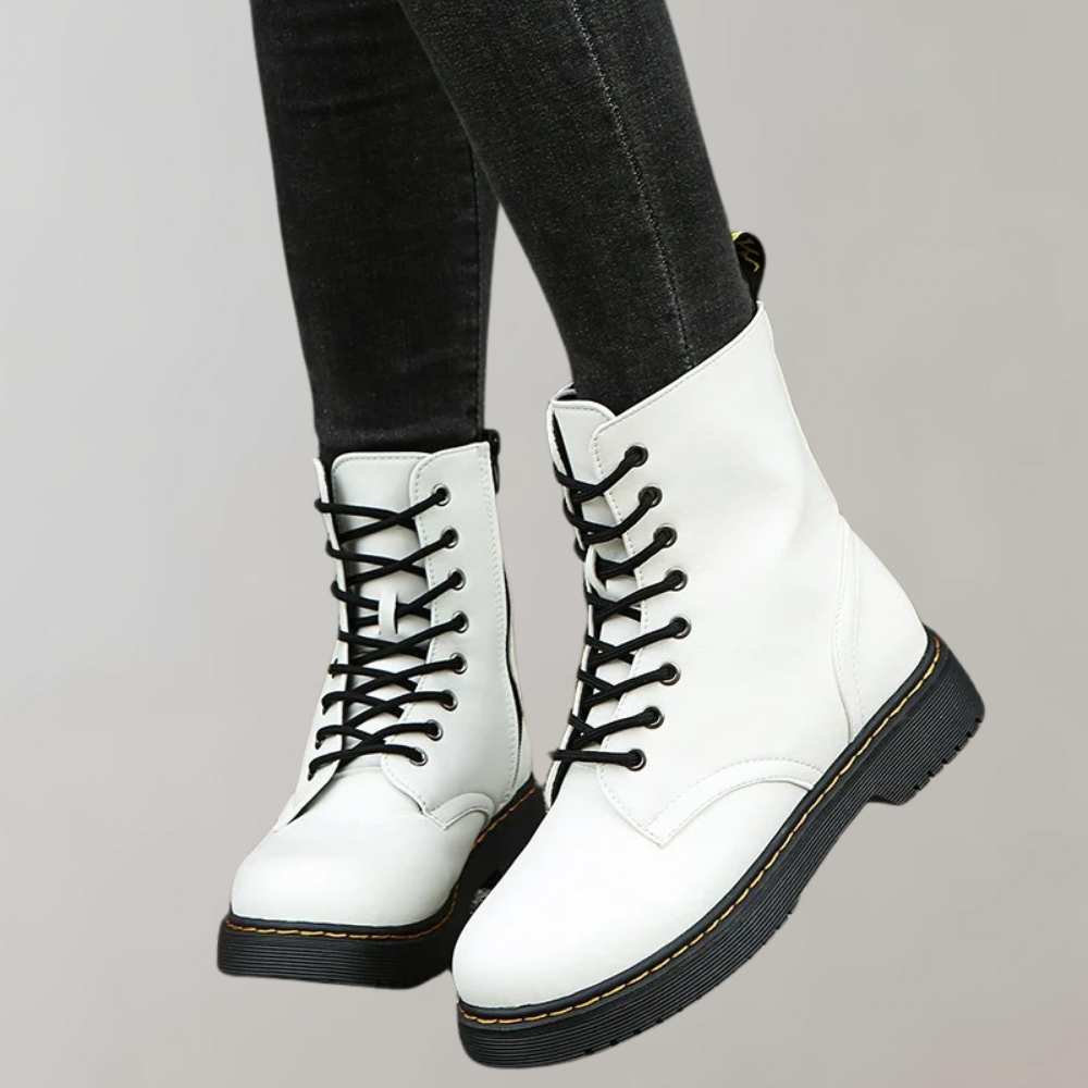 Stiefel mit Reißverschluss
