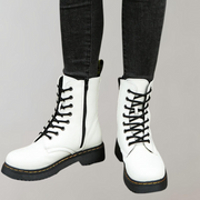 Stiefel mit Reißverschluss
