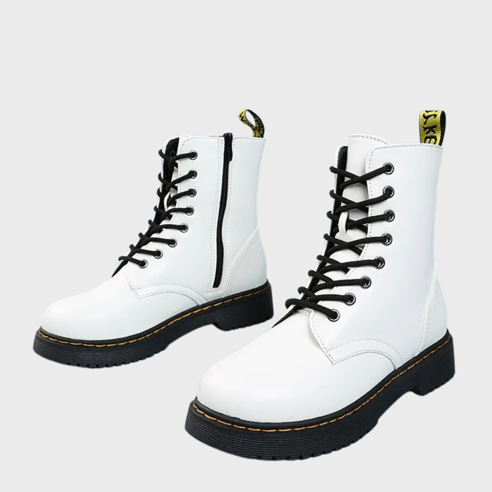 Stiefel mit Reißverschluss