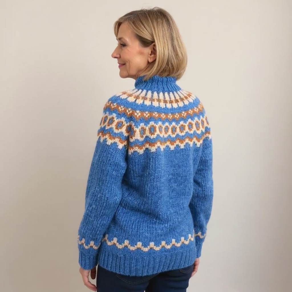 Carla Pullover im Retro-Look