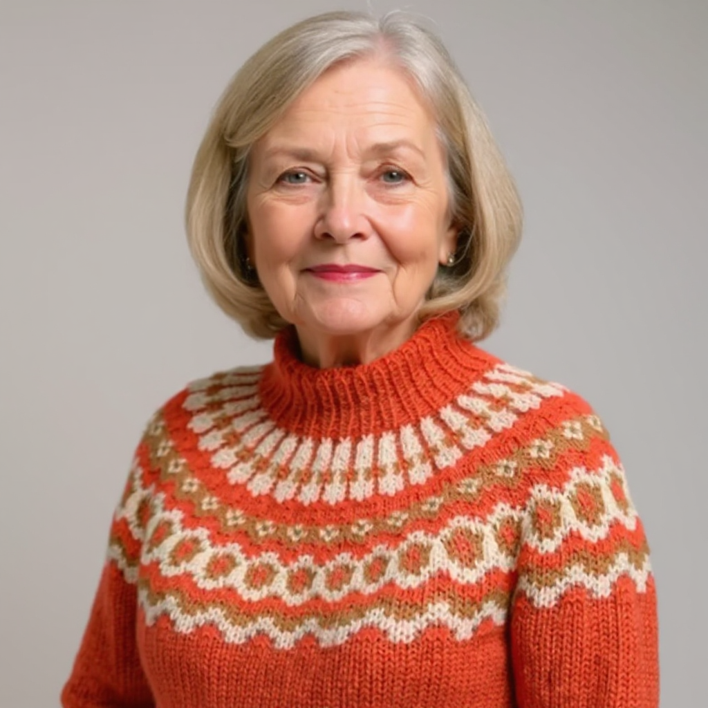Carla Pullover im Retro-Look
