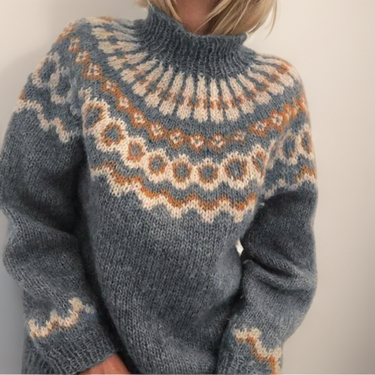 Carla Pullover im Retro-Look