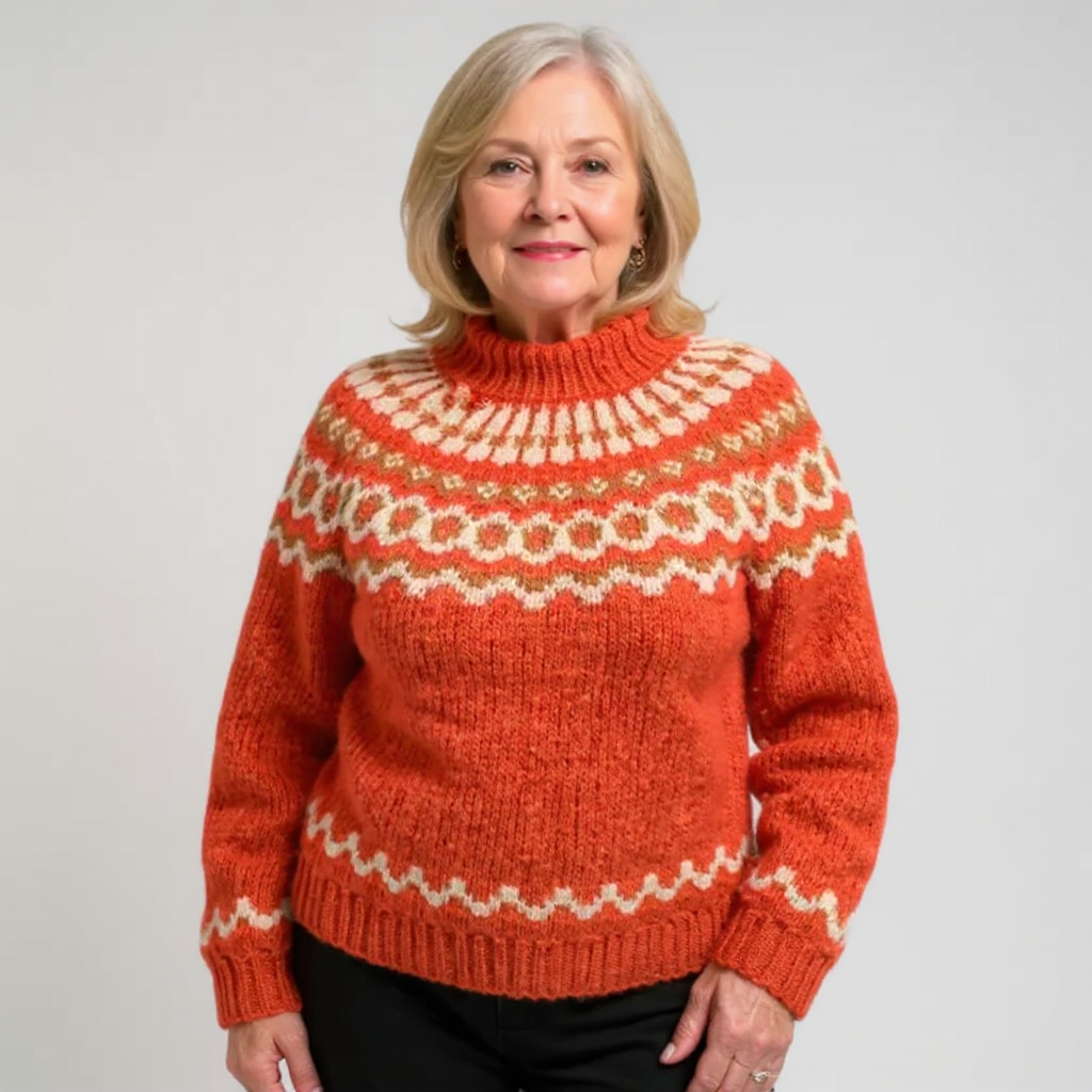 Carla Pullover im Retro-Look