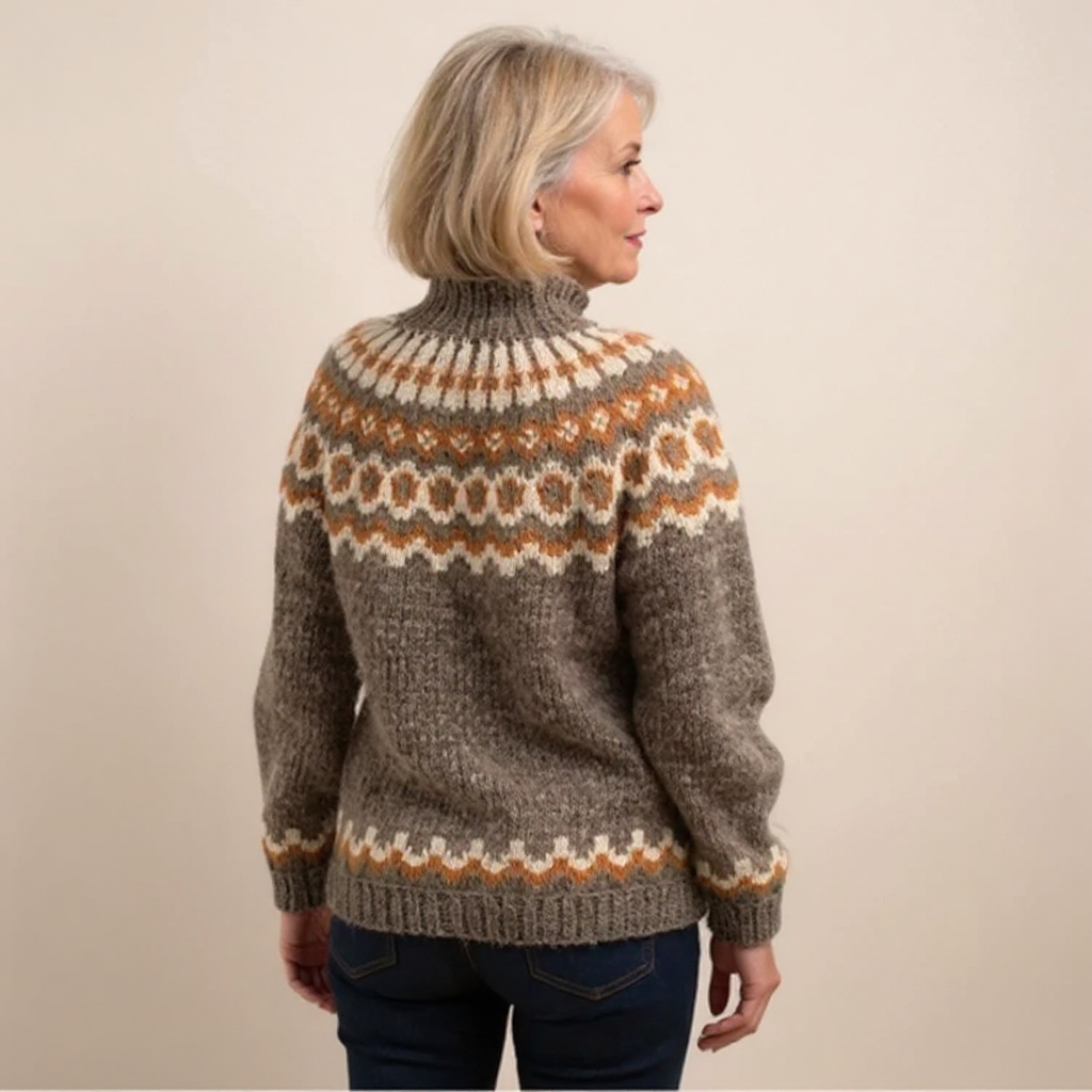 Carla Pullover im Retro-Look