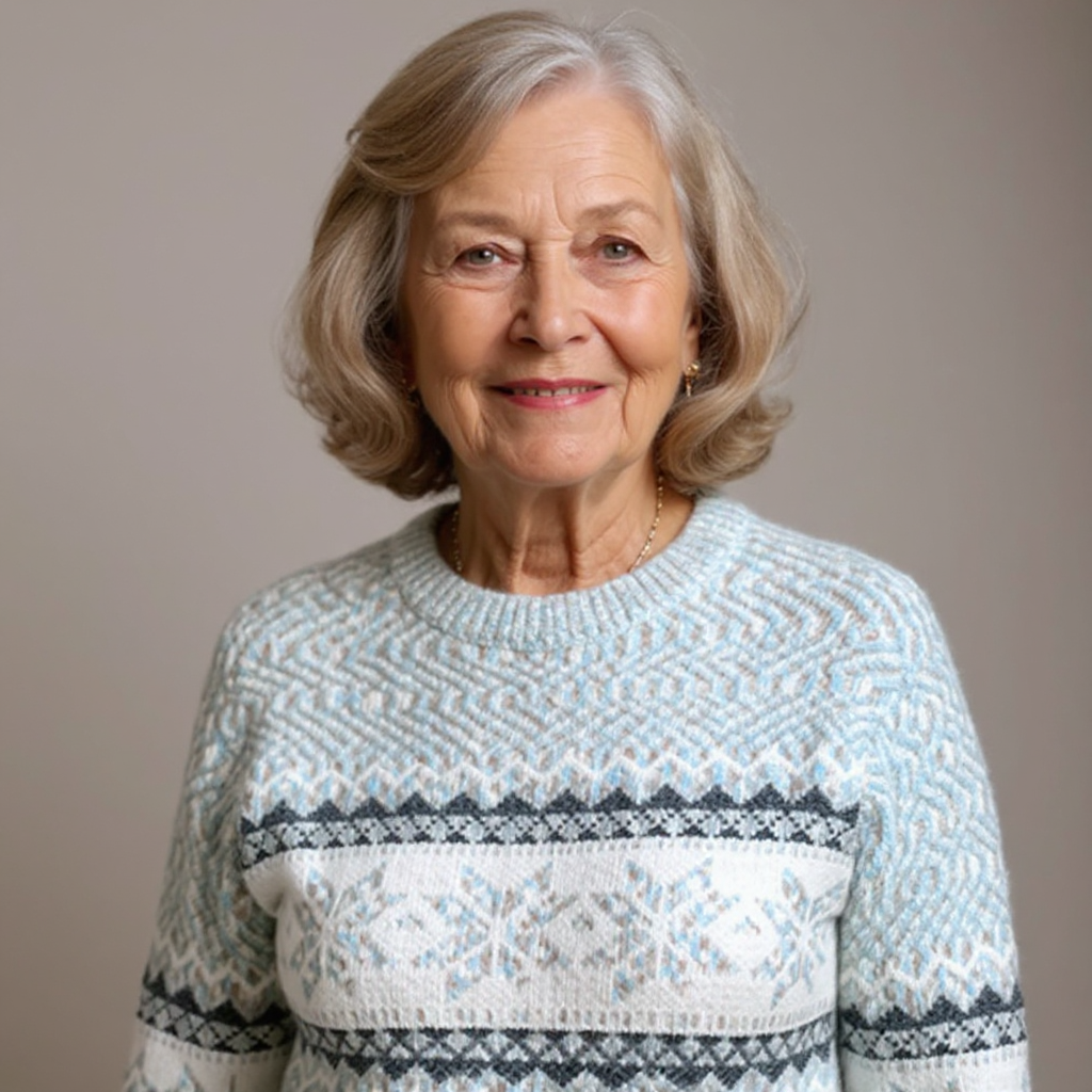 Caroline Pullover im Retro-Look