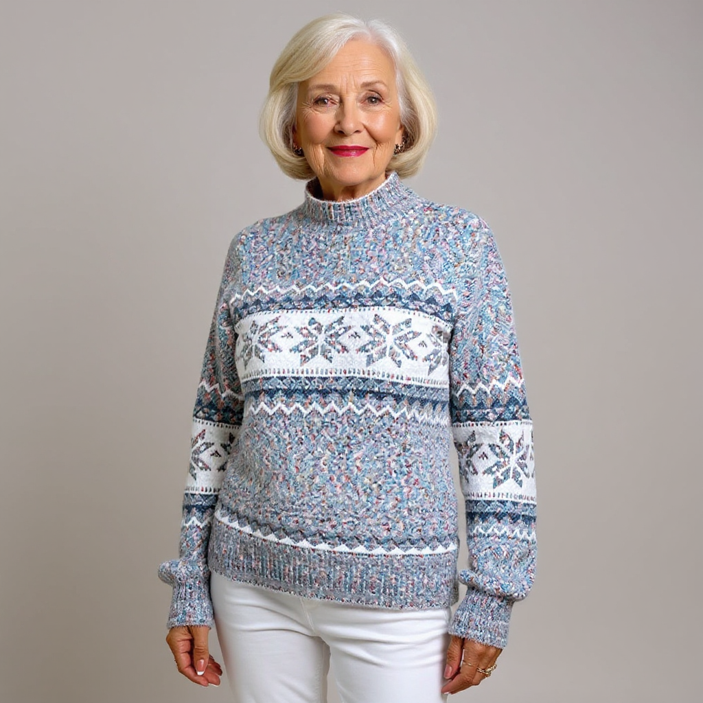 Caroline Pullover im Retro-Look