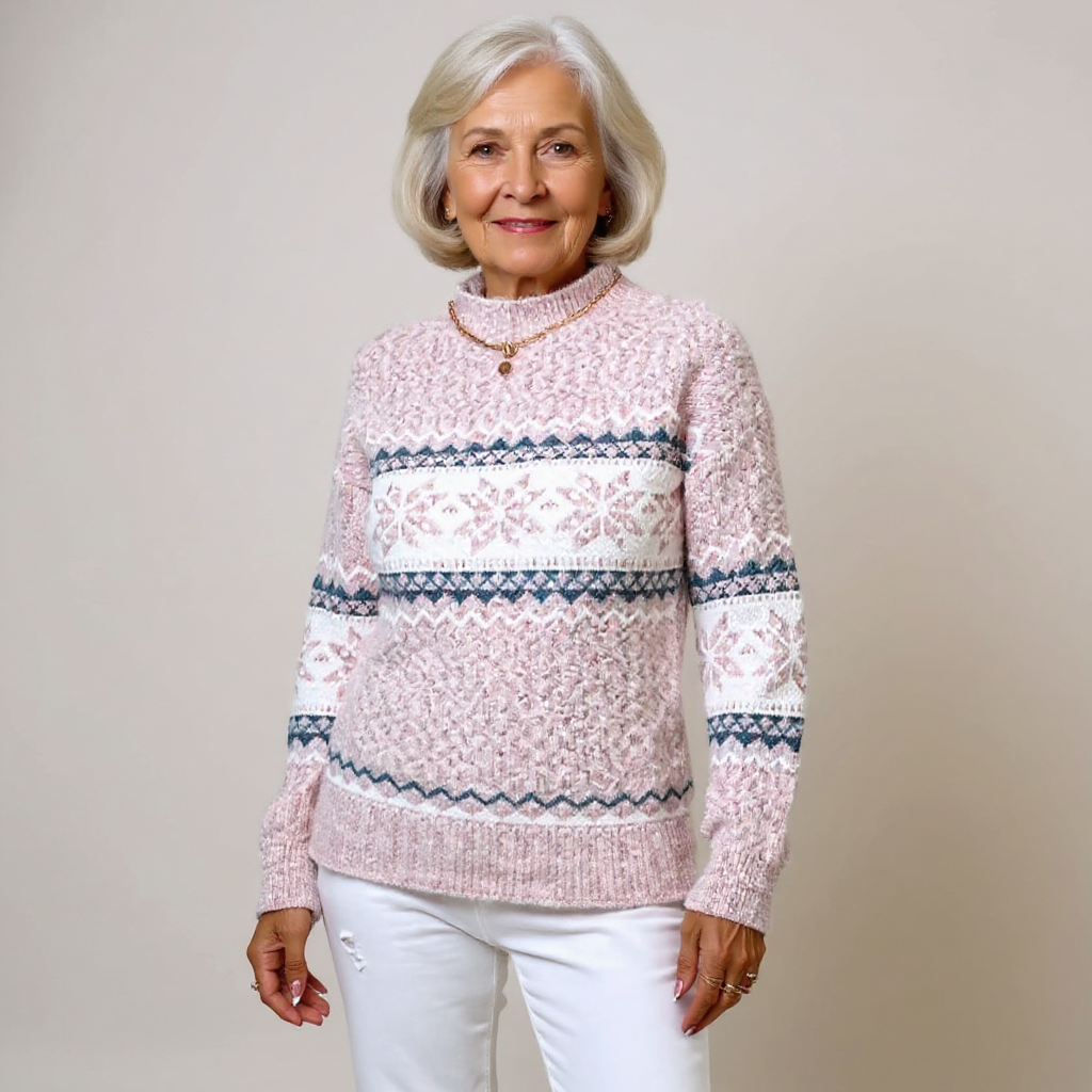 Caroline Pullover im Retro-Look