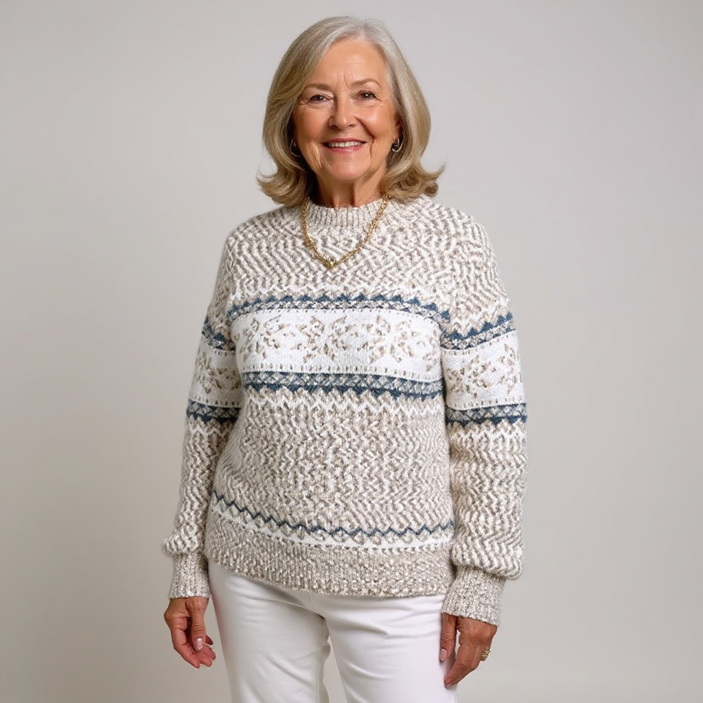 Caroline Pullover im Retro-Look