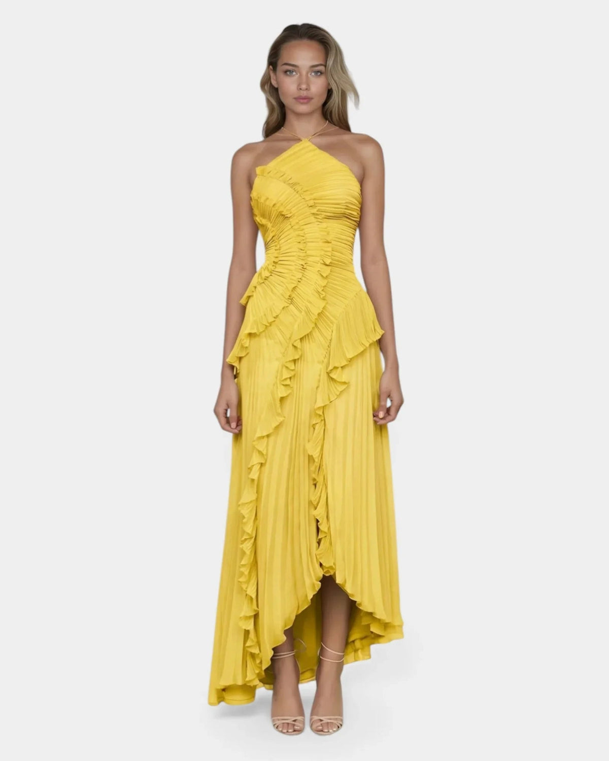 Féodora Kleid mit Rüschen