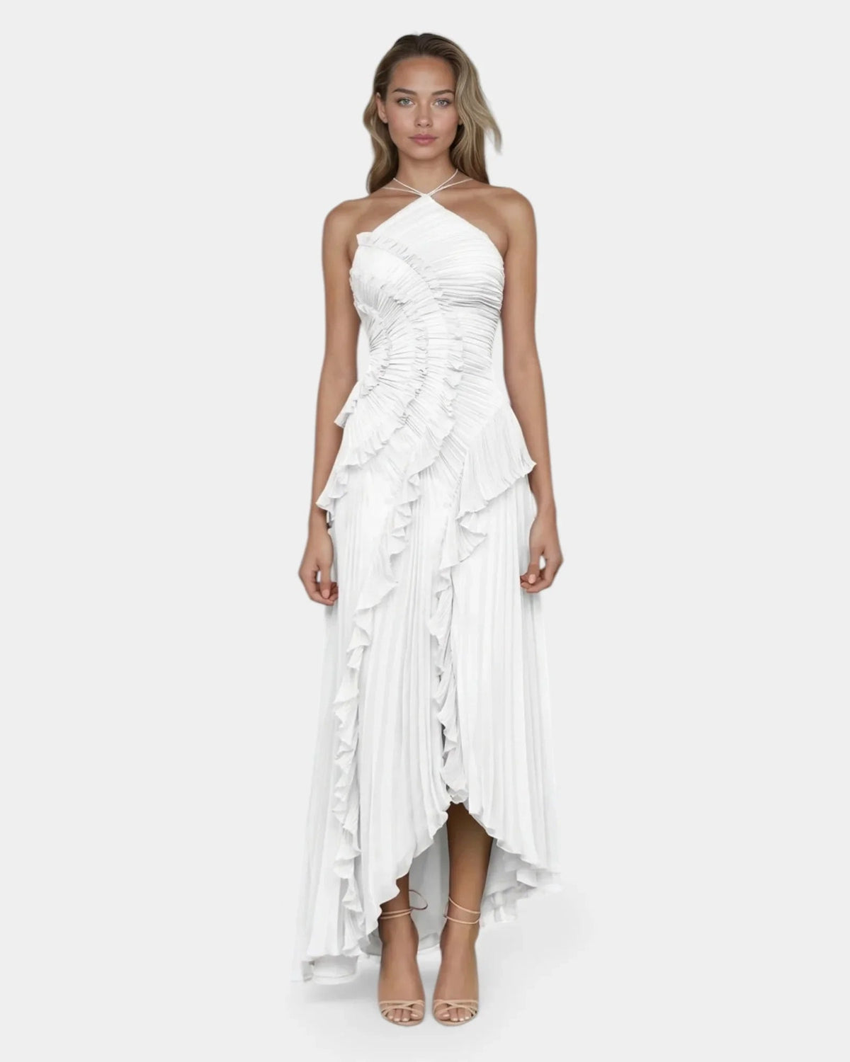 Féodora Kleid mit Rüschen