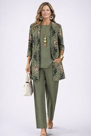 Margaret | Elegantes 3-teiliges Casual-Set